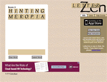 Tablet Screenshot of letterzen.com